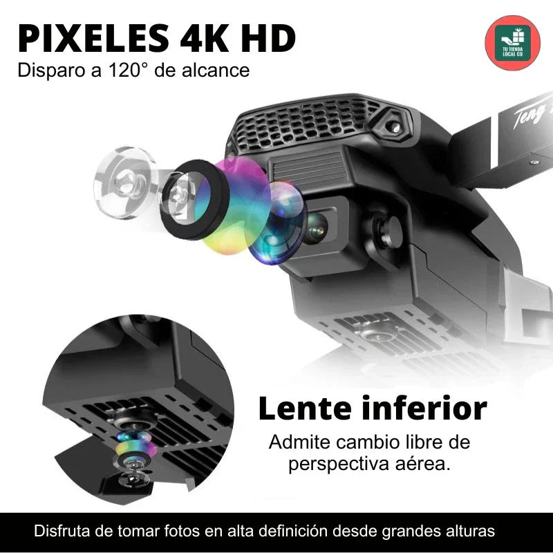 NUEVO DRONE W8 PRO MAX 2025 CON INTELIGENCIA ARTIFICIAL + ESTUCHE DE REGALO ✅